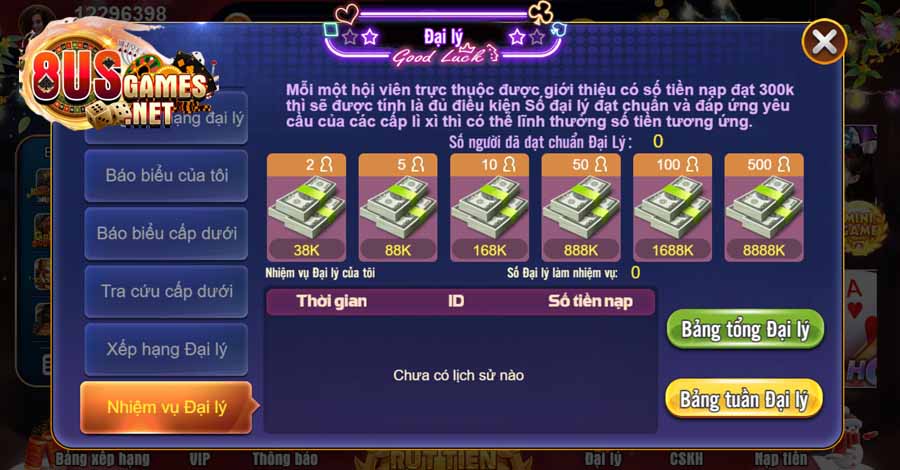 Đăng ký Đại lý 8us games nhận thu nhập khủng 1 Đại lý 8us games