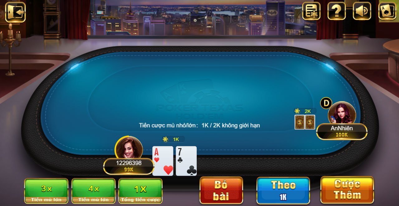 7 kinh nghiệm chơi Poker 8US các bạn nên học! 3 Poker 2