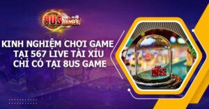 Kinh nghiệm chơi game tại 567 live Tài Xỉu chỉ có tại 8US Game